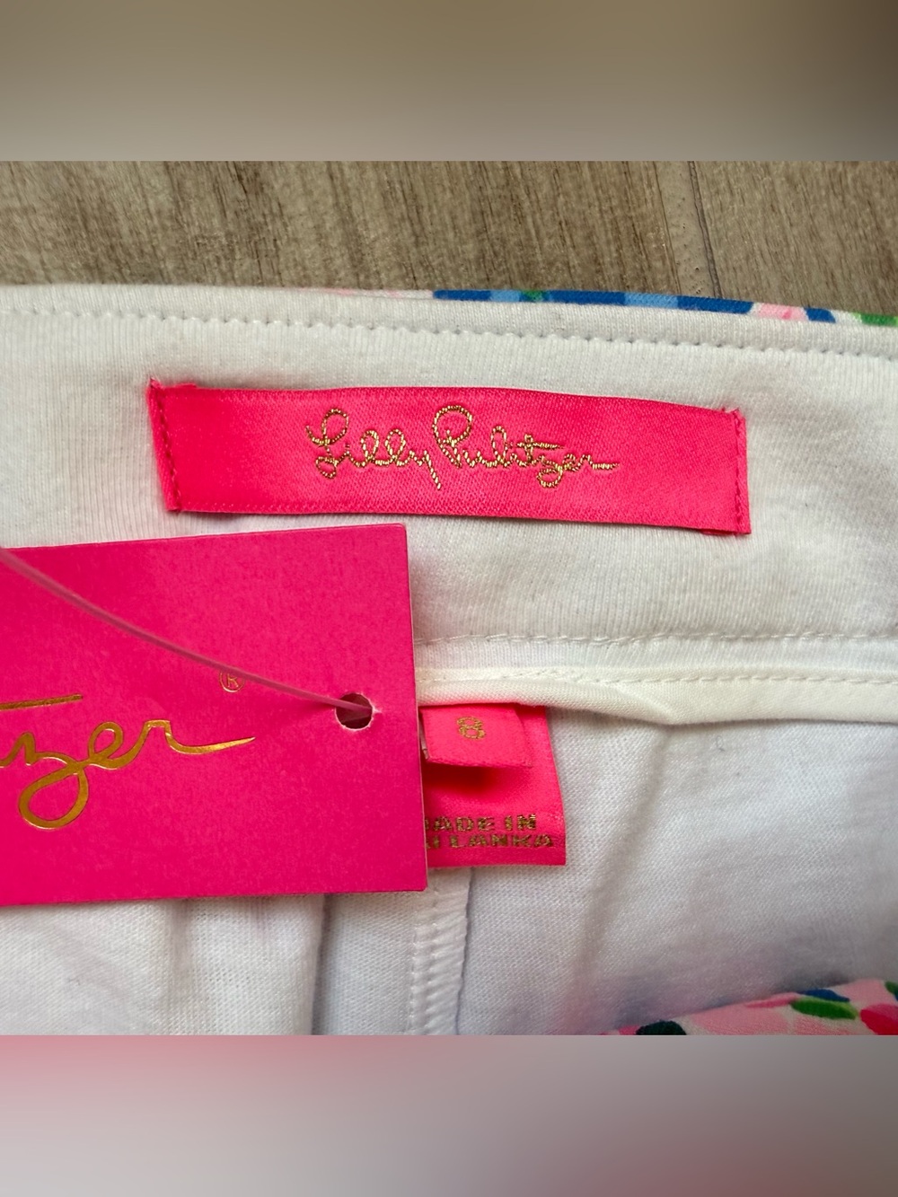 New Lilly Pulitzer Colette Knit Skort Spring In Your Step Floral Womens 8 Golf - Picture 6 of 6